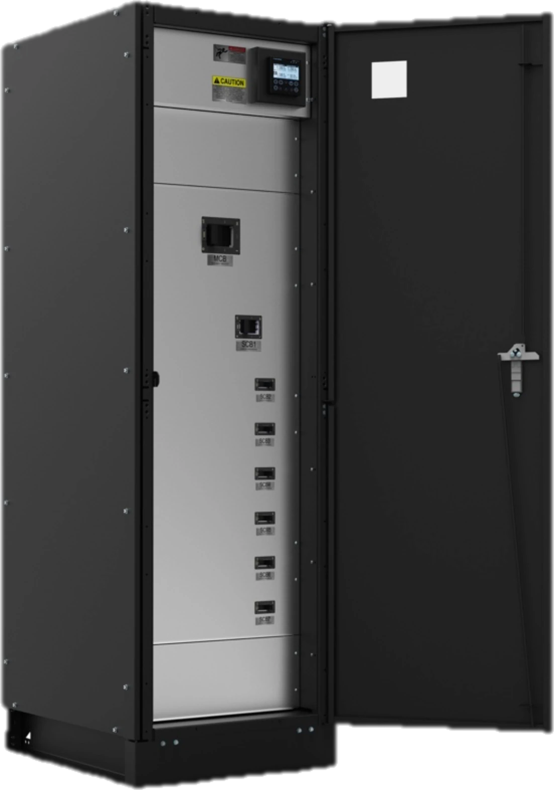 AC / DC distribution board enclosure